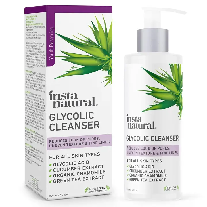 instanatural glycolic cleanser