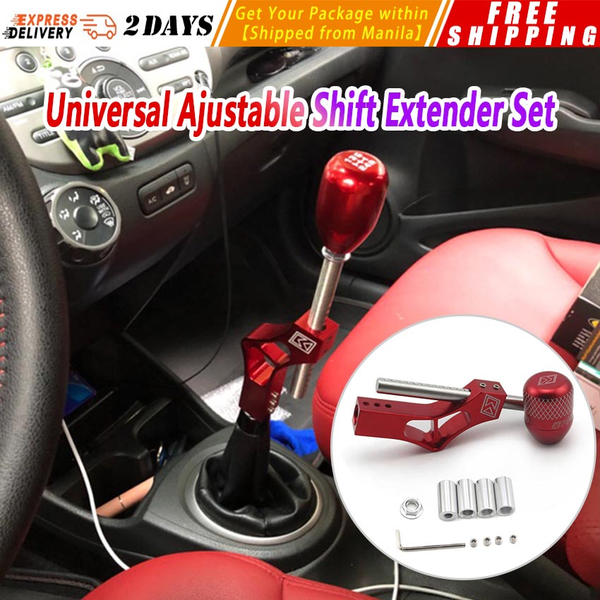 【Universal Ajustable Shift Extender Set】Aluminum Adjustable Height