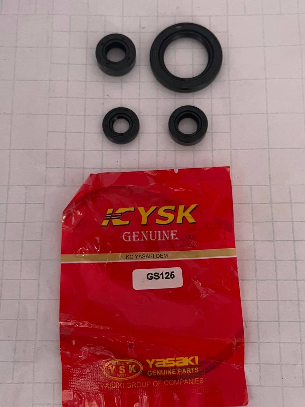 OIL SEAL KIT ENGINE GS125 YSK BRAND Lazada PH