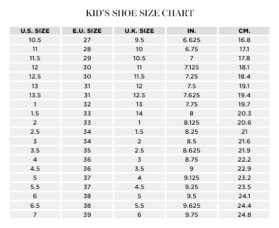 kids shoes size 23