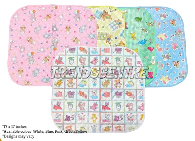 Waterproof Plastic EVA Diaper Changing Mat Changing Pad Baby Diapering and Potty Essentials (18x18inches)