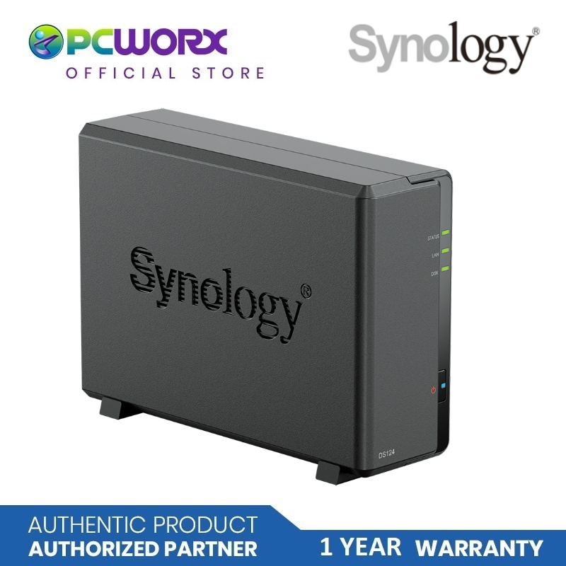 Synology DS124 G DiskStation [1ベイNAS] - NAS（ネットワークHDD）