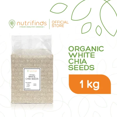 White Chia Seeds (Organic) - 1kg