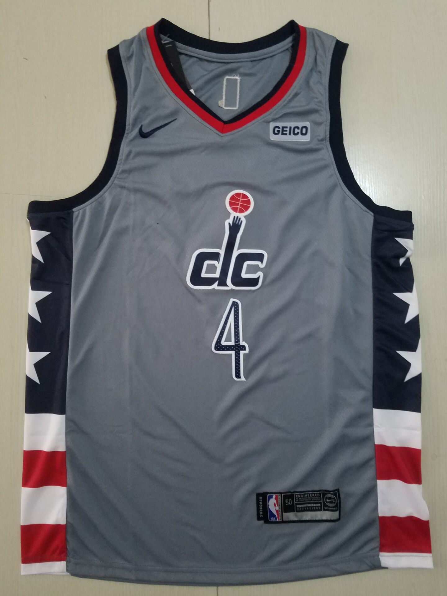 Swingman Russell Westbrook DC Wizards Jersey #4 – Deadstock