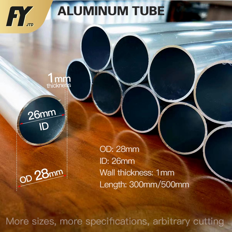 Fuyi Aluminum Tube Od Mm Id Mm Alloy Tube Mm Outer Diameter Mm