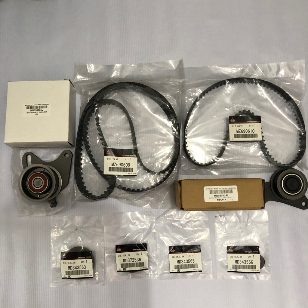 GENUINE MITSUBISHI L300 DIESEL TIMING BELT PACKAGE MITSUBISHI ADVENTURE ...