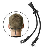 Dolity Adjustable Elastic Face Mask Extender Ear Savers Clip Holder Lanyard Anti-Slip Mask Buckle Strap for Kids Adults 1pc/3pcs