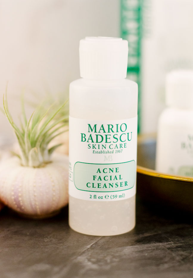 mario acne facial cleanser