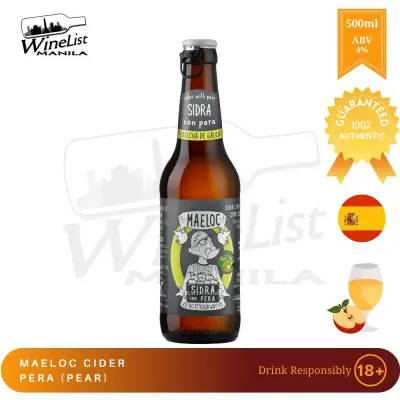 Maeloc Pear Hard Cider | Spain | Cider 500ml