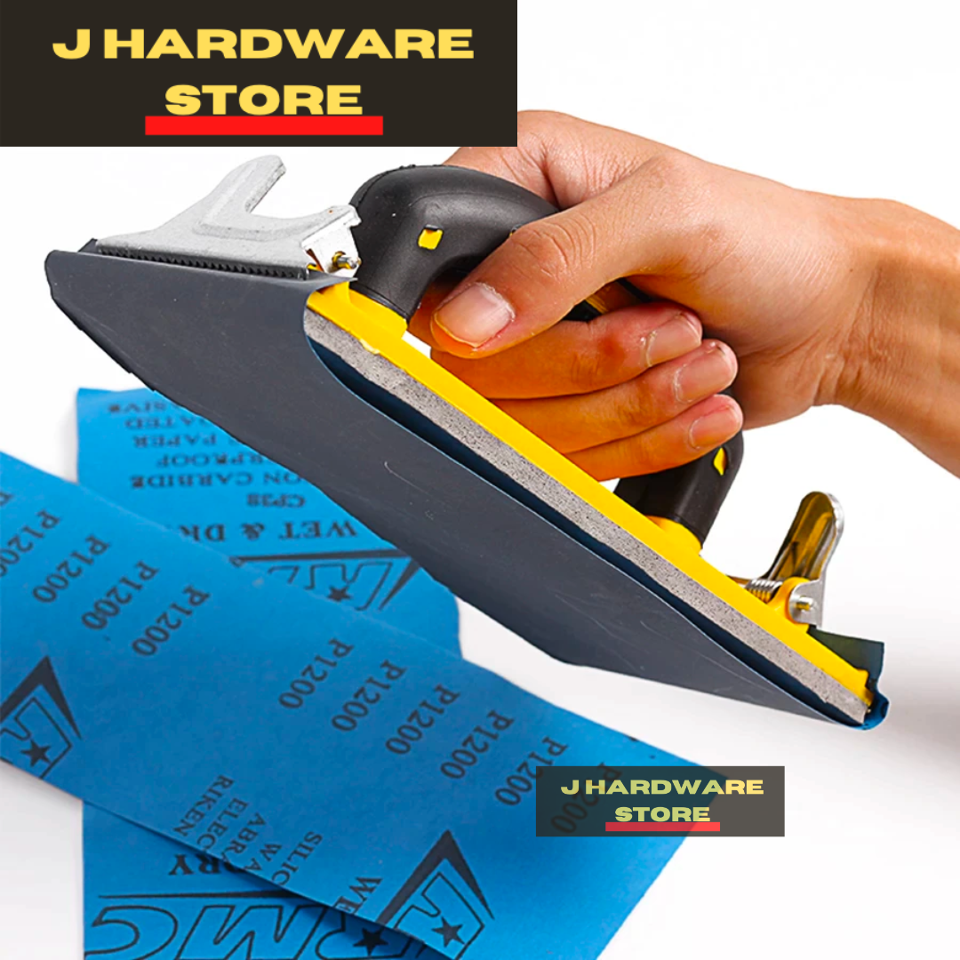 Handheld Sandpaper holder Sheet Frame Holder Lazada PH