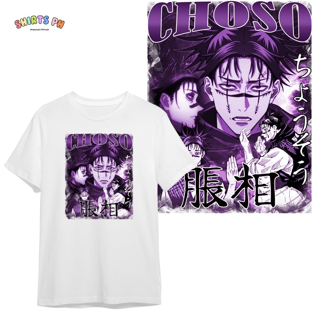 Choso Jujutsu Kaisen Anime Tshirt, Shirts.PH 1