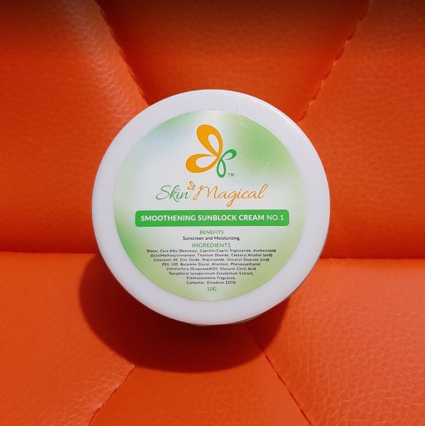 skin magical sunblock cream