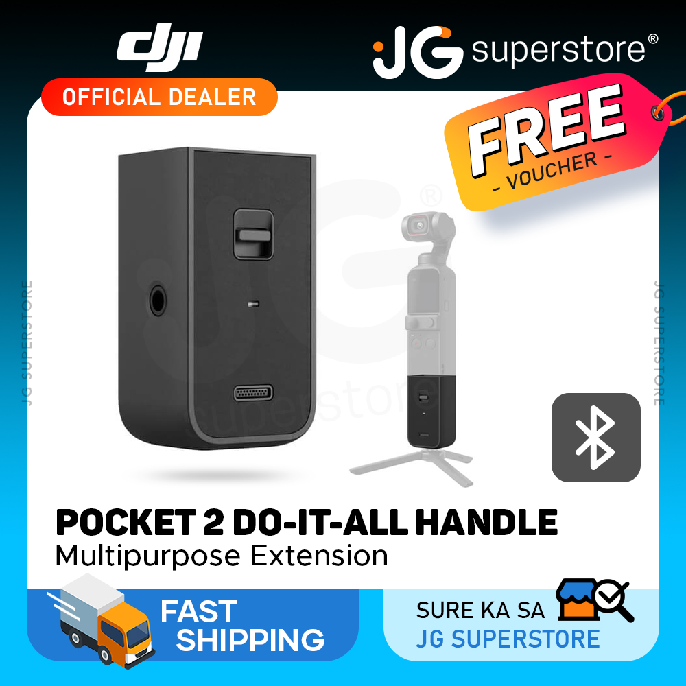DJI Pocket 2 Do-It-All Extension Handle with Built-In Speaker