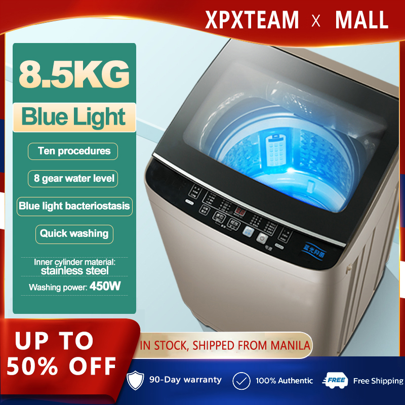 [New Arrival] XPXTEAM 8.5KG Fully Automatic Washing Machine、Multi