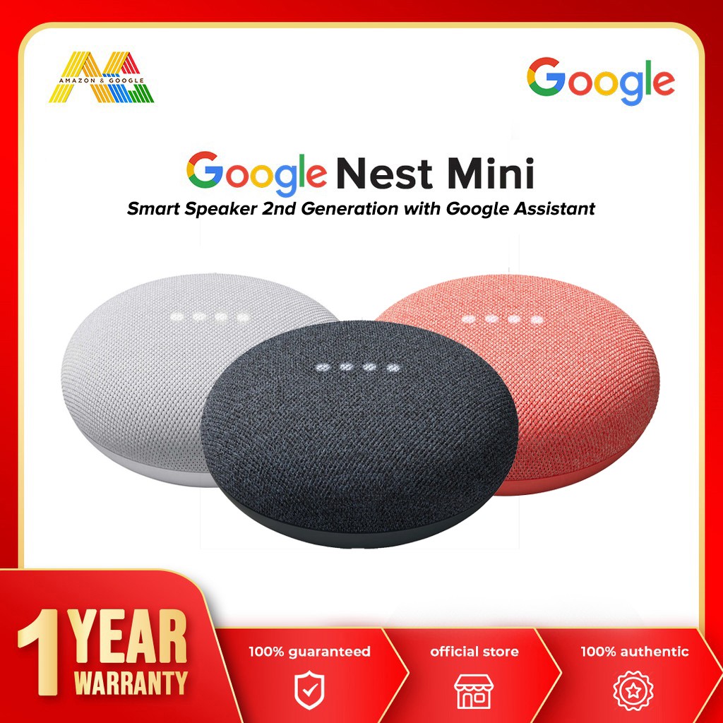 Google Nest Mini 2nd Gen Smart Speaker with Google Assistant | Lazada PH