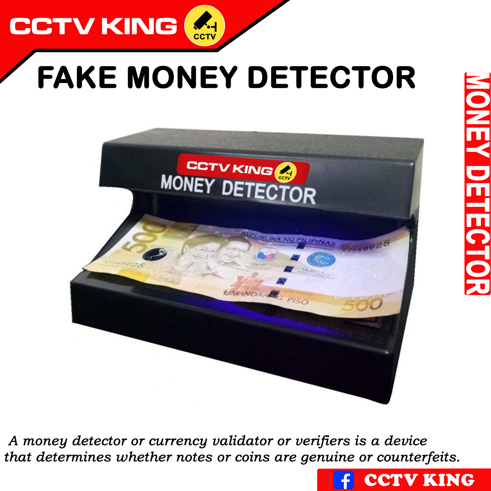 Money Detector Fake money detector counterfeit Lazada PH