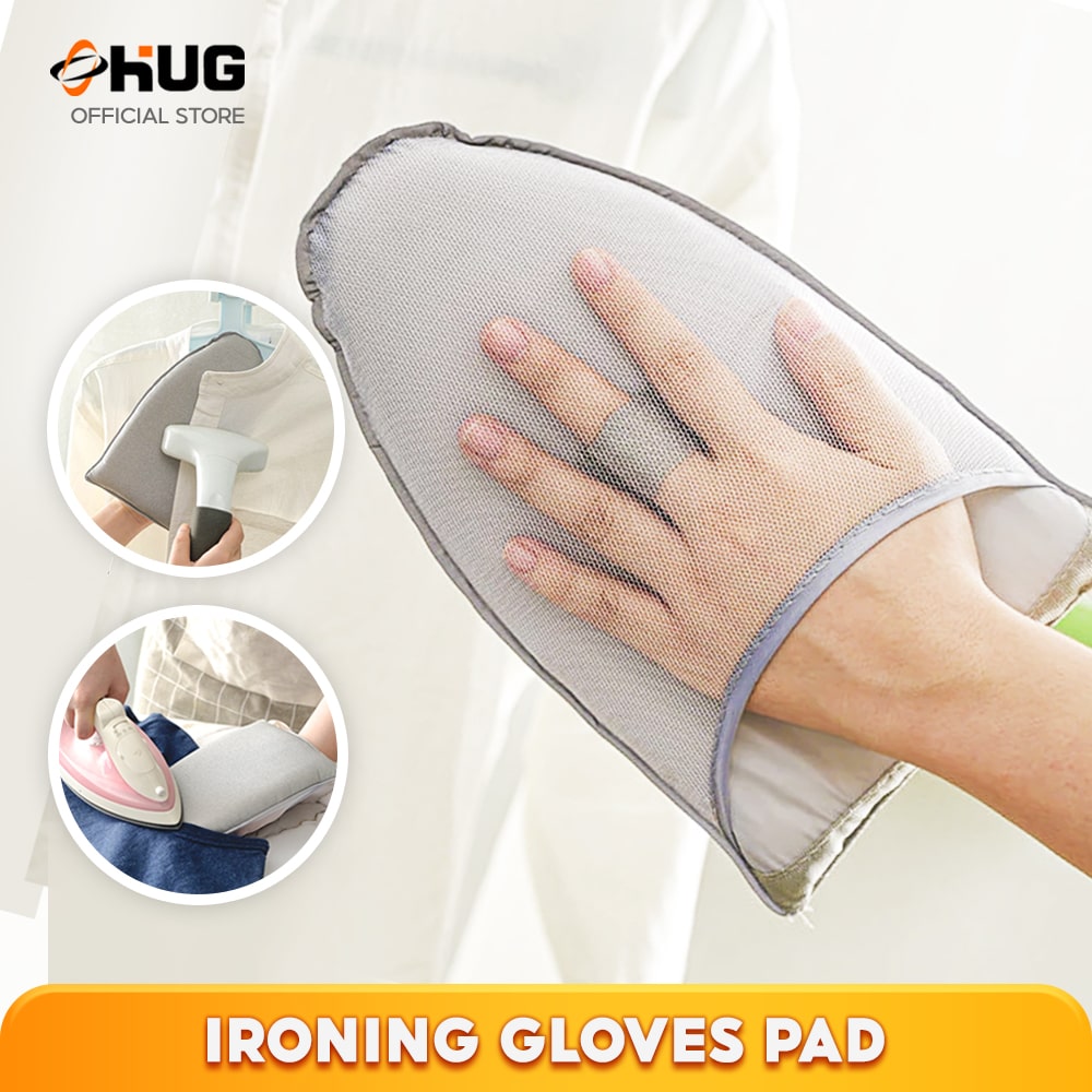 Hand Held Mini Ironing Pad Sleeve Heat Resistant Glove for Clothes