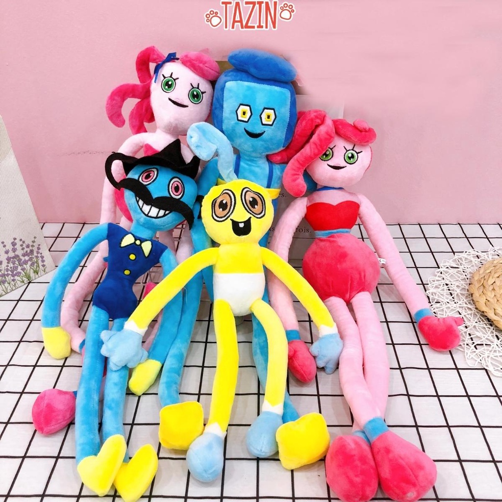 40cm Huggy Wuggy Kissy Missy Daddy Long Legs Mommy Long Legs Baby Long Legs  Poppy Playtime Plush and Bag, Hobbies & Toys, Toys & Games on Carousell