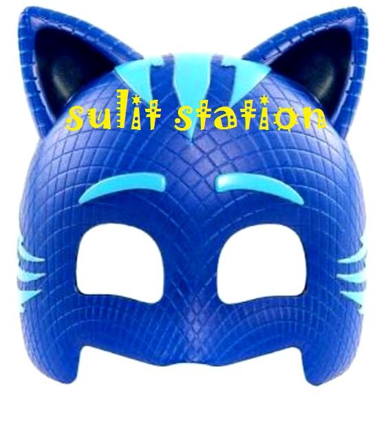 CHARACTER cape BOY MASKS mask CATBOY BLUE LED LIGHTED COSPLAY COSTUME
