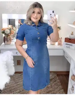 lazada denim dress