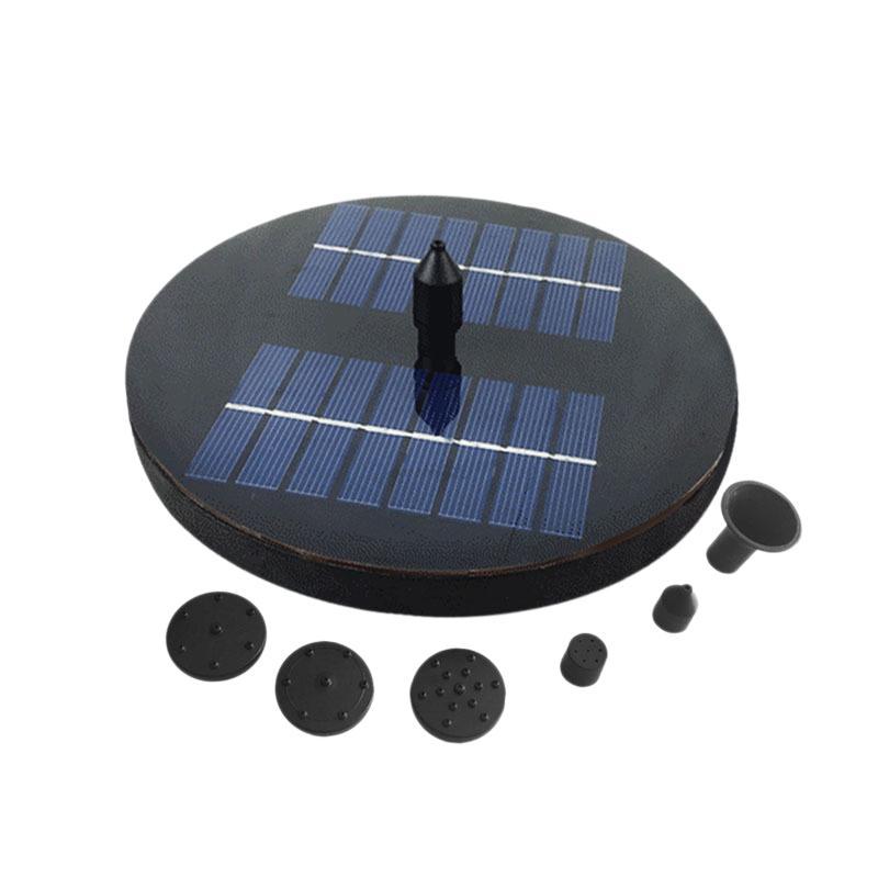8V Solar Fountain Watering Kit Power Solar Pump Pool Pond Submersible Waterfall Floating Solar Panel Water Fountain for Garden