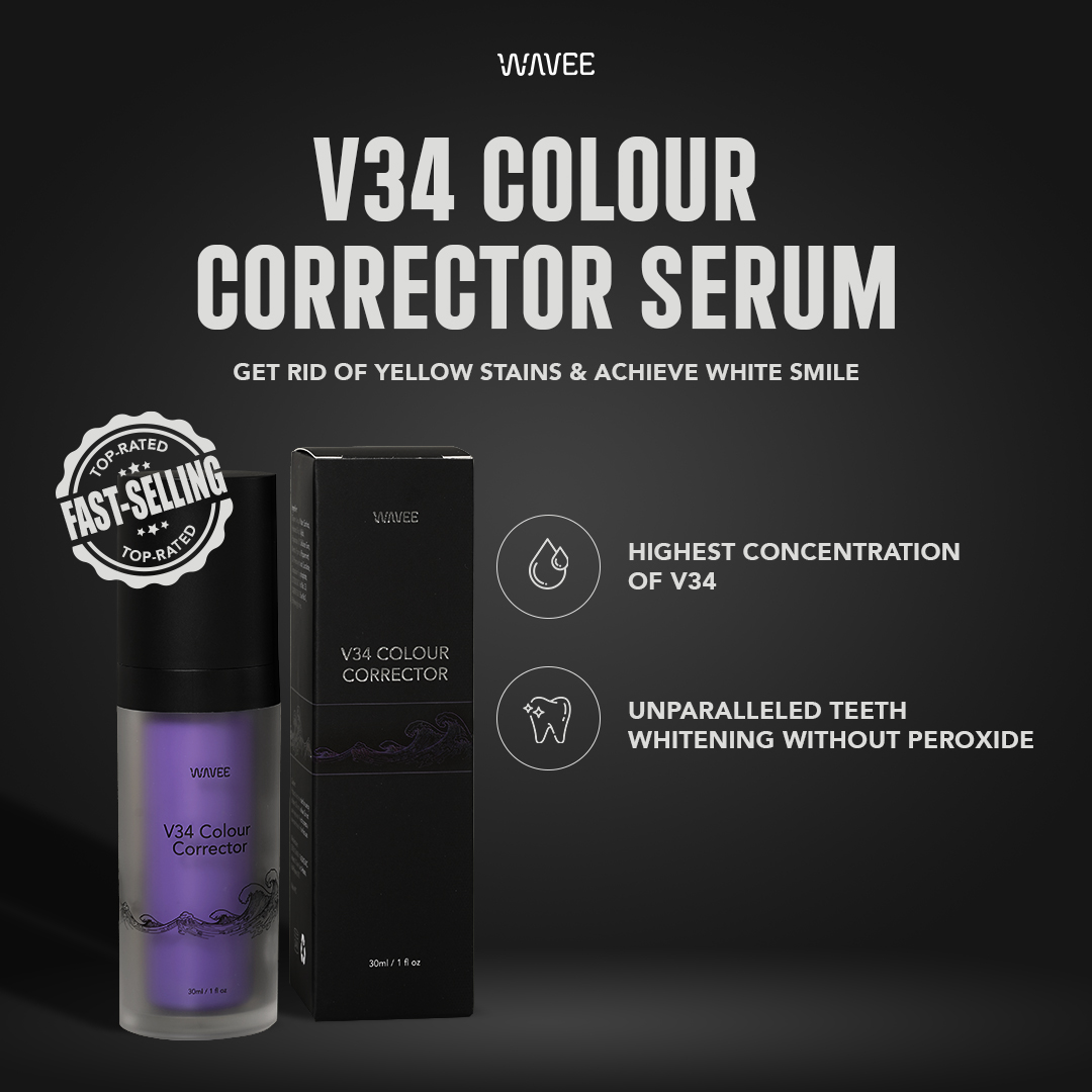 [FDA] Wavee v34 Color Corrector Serum / Teeth Whitener Toothpaste ...
