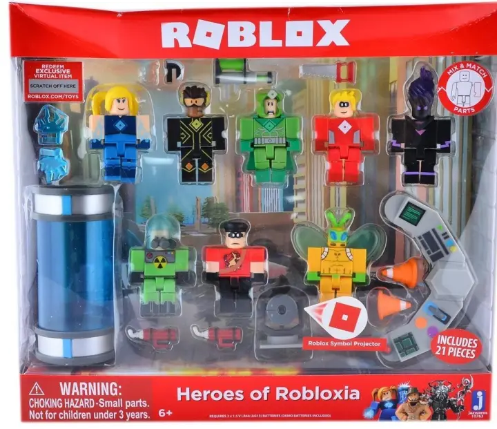 roblox heroes of robloxia playset