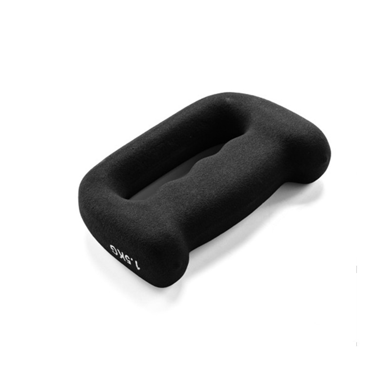 D shaped hand weights hot sale