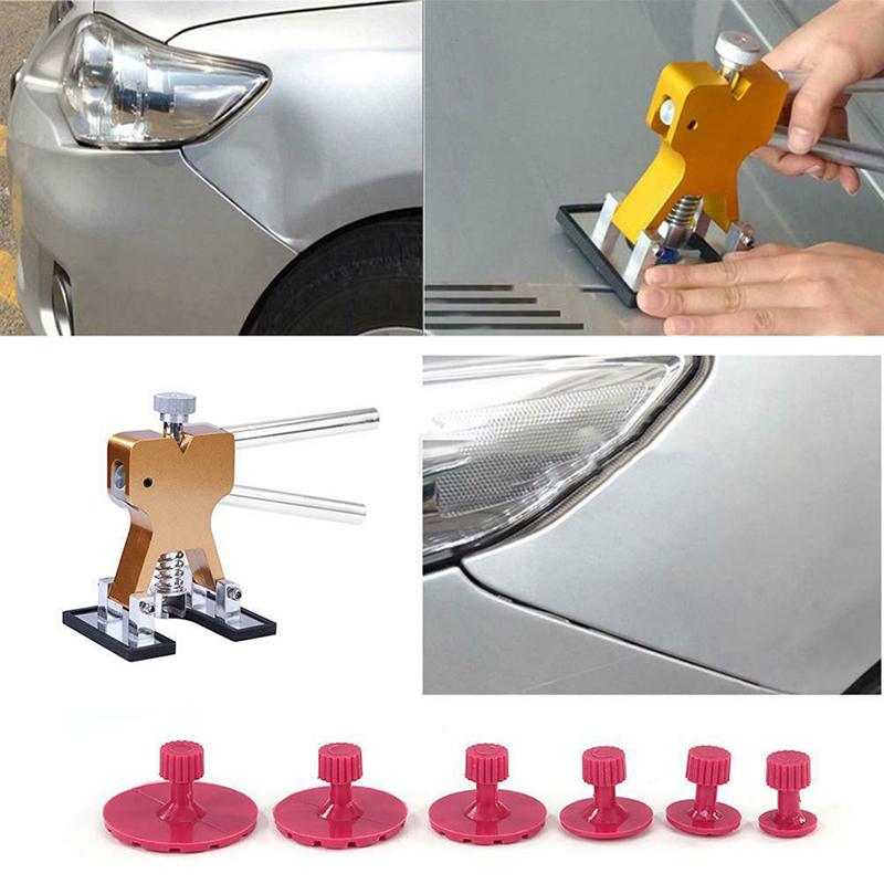 10PCS Car Body Paintless รอยแตกอุปกรณ์ทำความสะอาดรถยนต์แท็บรถยนต์แผ่นล้างเครื่องมือ