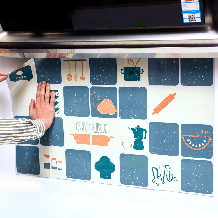 Waterproof Kitchen Antioil Self Adhesive Wall Stickers Paper Lazada PH