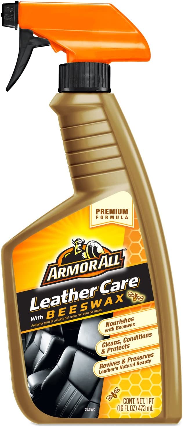 Armor All Leather Care With Beeswax Premium Formula 16 Fl Oz (473ml