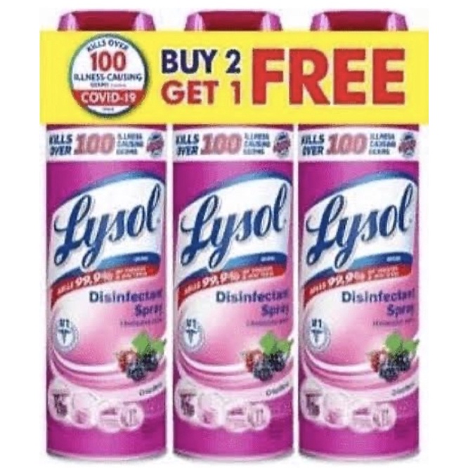 air freshener for car ♂SALE BUY 2 TAKE 1 LYSOL Disinfectant Spray 170g