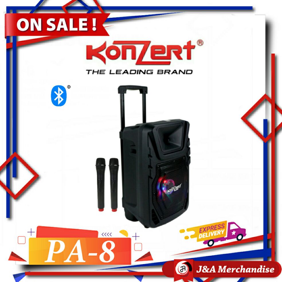 konzert trolley speaker pa 8