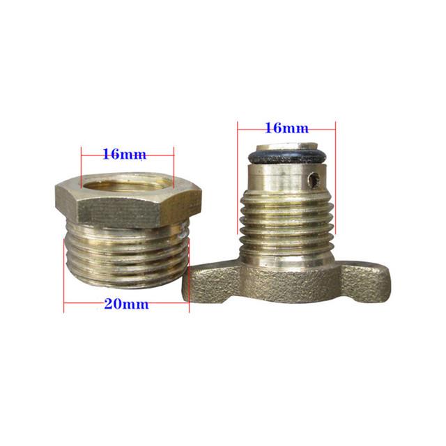 1/4 3/8 1/2 Brass Drain Valve Air Compressor Drain Valve For Air