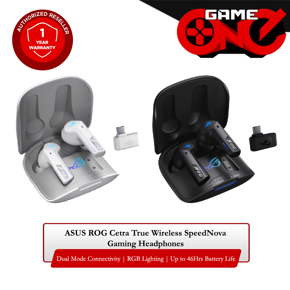 Gaming Earphones Asus Rog Cetra Headphones ASUS ROG Cetra True