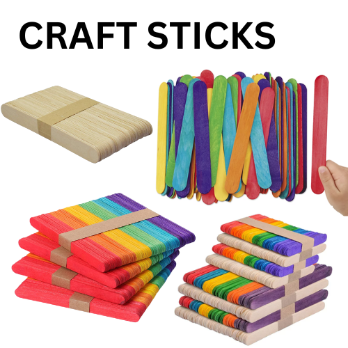 Craft Sticks Colored