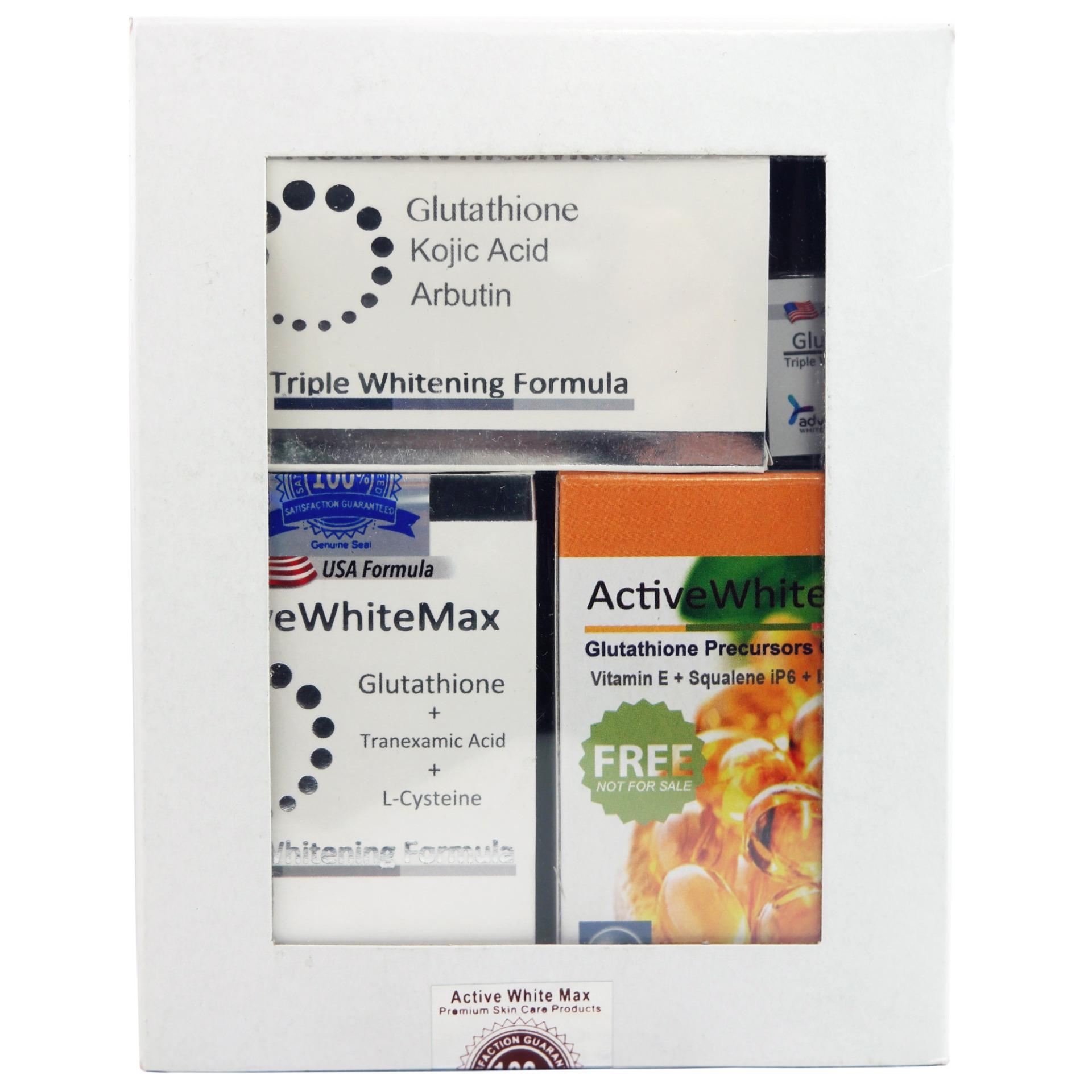 Active White Max Triple Whitening Glutathione Beauty Set Glutathione  Capsules And Cream Local Supplier Warranty Authentic Beauty Supplements -  Lazada