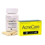 Acne Care Bundle: Lactoferrin Capsules + Acne Care Soap