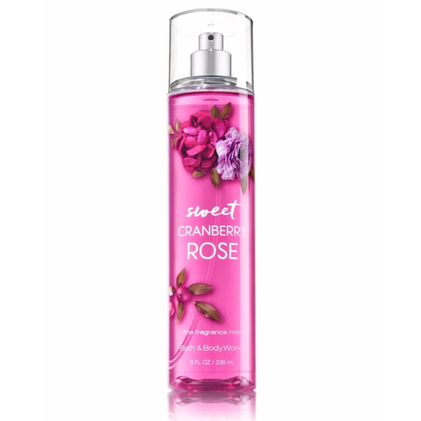 Bath & Body Works Sweet Cranberry Rose Fragrance Mist 236ml
