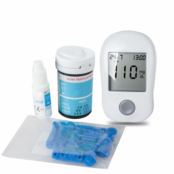 ☂ Hot Blood Glucose monitoring System Blood Sugar Test Meter Kit With