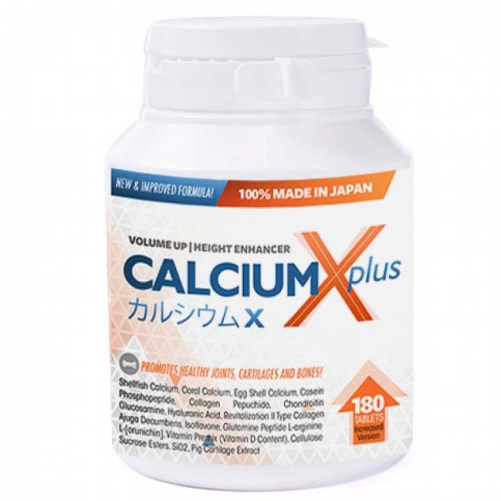 Calcium X Plus Japan Height Enhancer Bottle of 180 Tablets Lazada PH
