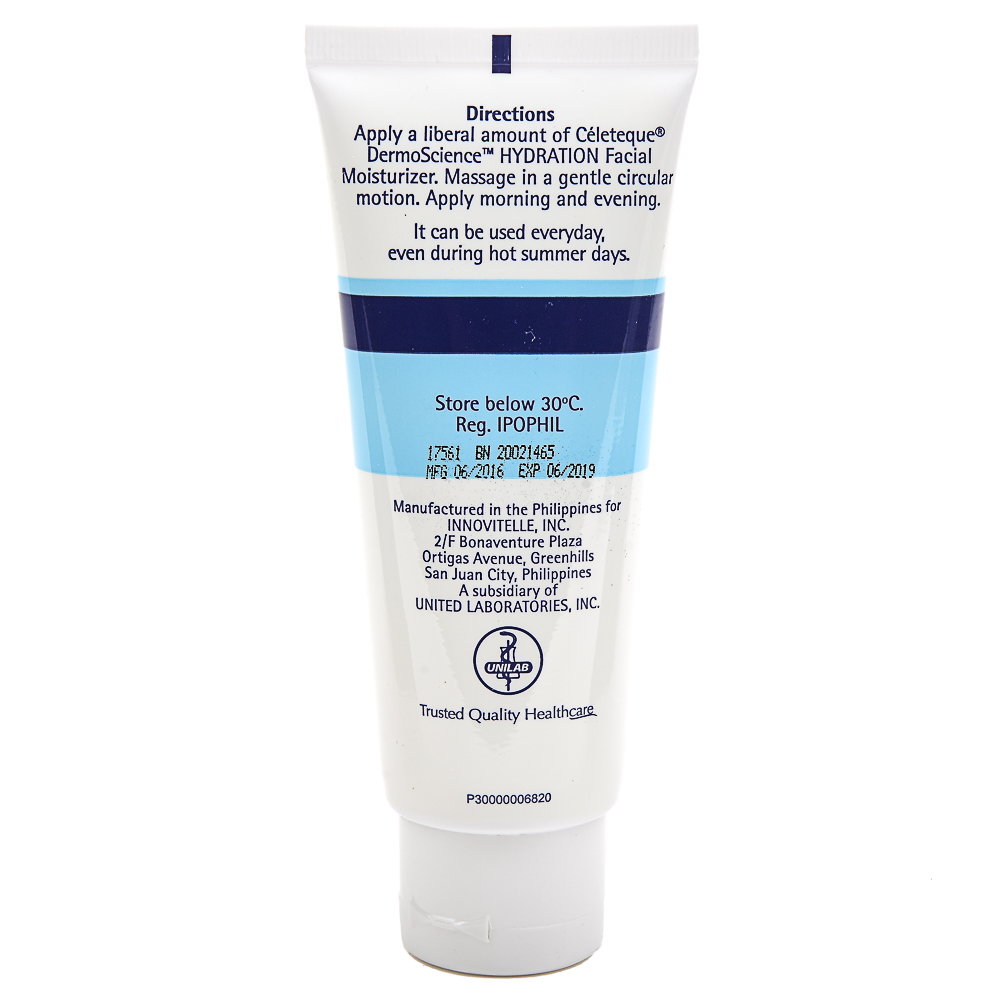 Celeteque Hydration Facial Moisturizer 100ml review and price