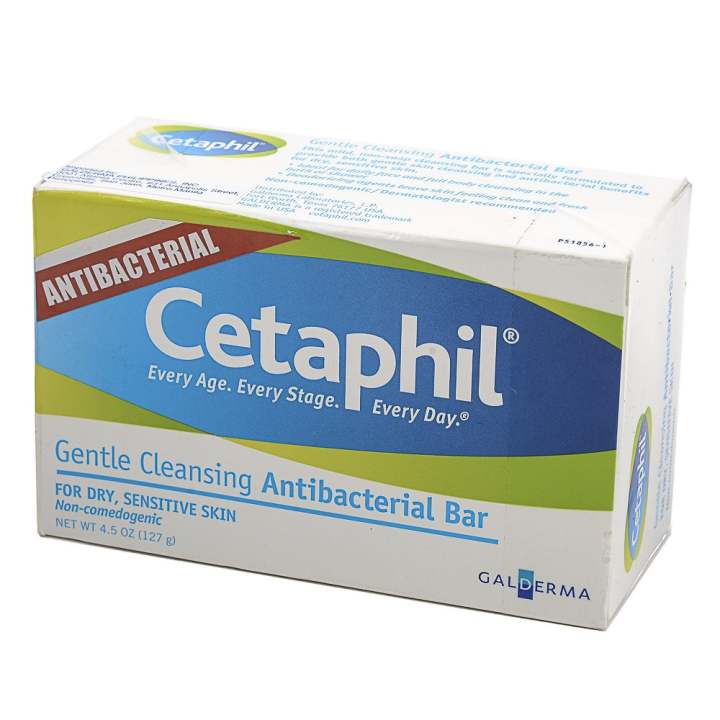 Cetaphil Antibacterial Soap Bar 127g | Lazada PH