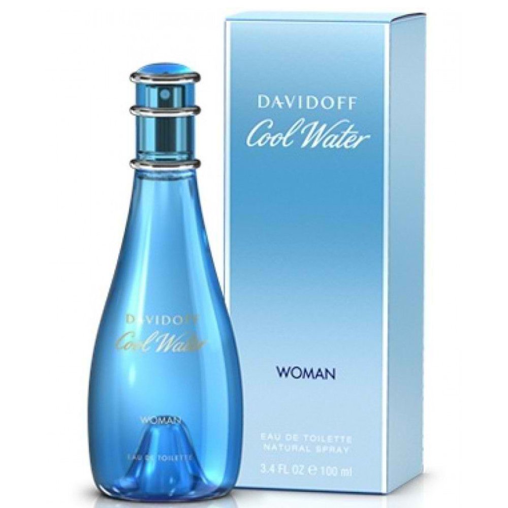 DAVIDOFF Cool Water Woman Eau de Toilette Vaporisateur 3.4 fl oz/ 100