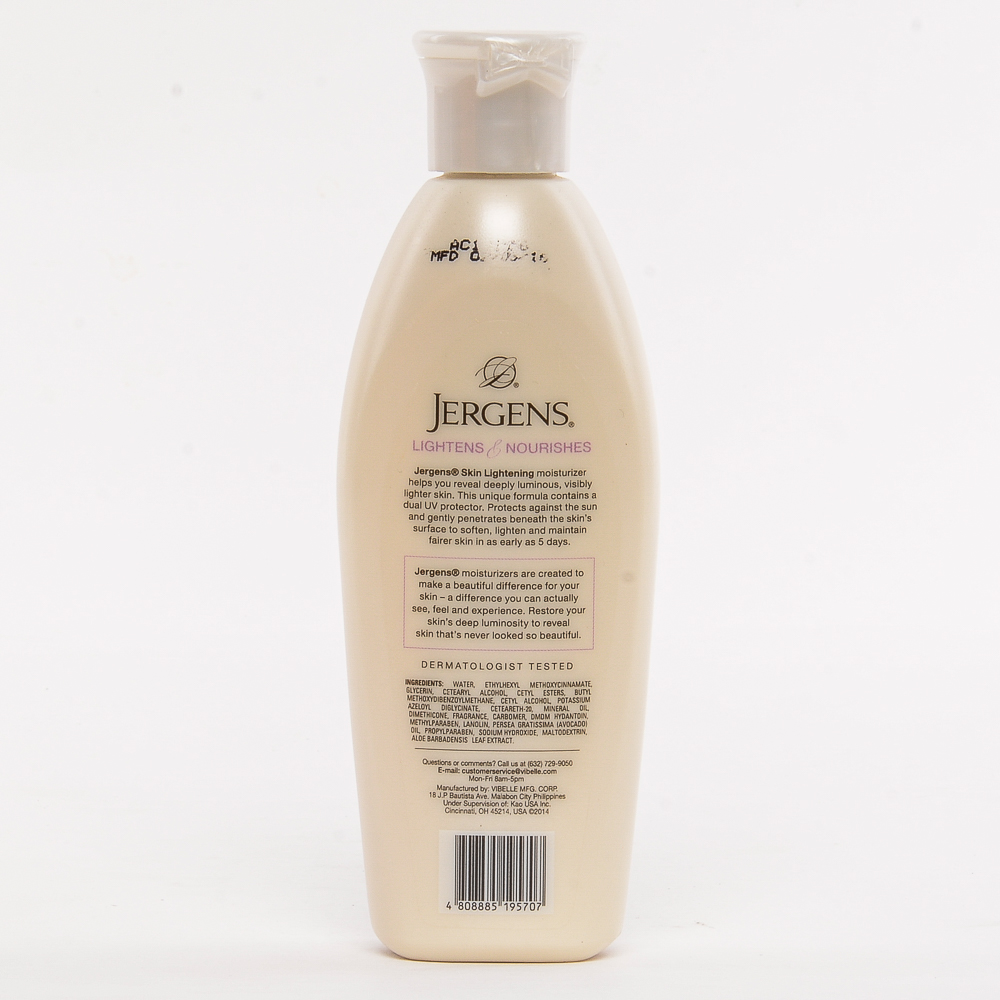 Jergens Lotion Skin Lightening 100ml review and price