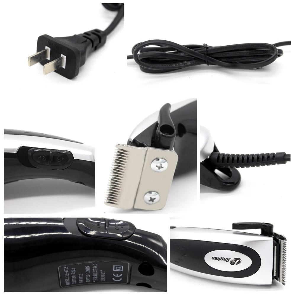 Jinghao Professional Trimmer Set Hair Clipper Adjustable Blade Depth