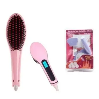 fast hair straightening comb