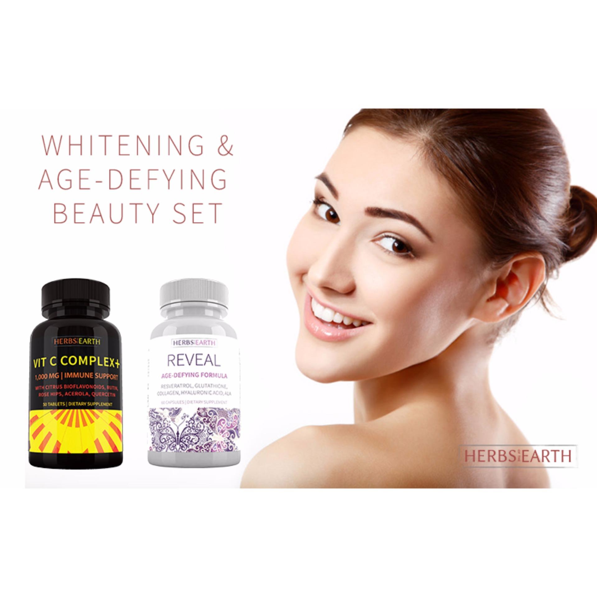 REVEAL and Vitamin C Complex Age Defying, Whitening Beauty Set Anti