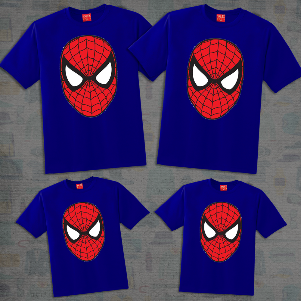 SPIDERMAN001 FAMILY TEES, TWINIE , COUPLE SHIRT, (SOLD PER PIECE, NOT SET)  BOY, GIRL SHIRTS PRINT PRINTED TEES UNISEX T-SHIRT | Lazada PH