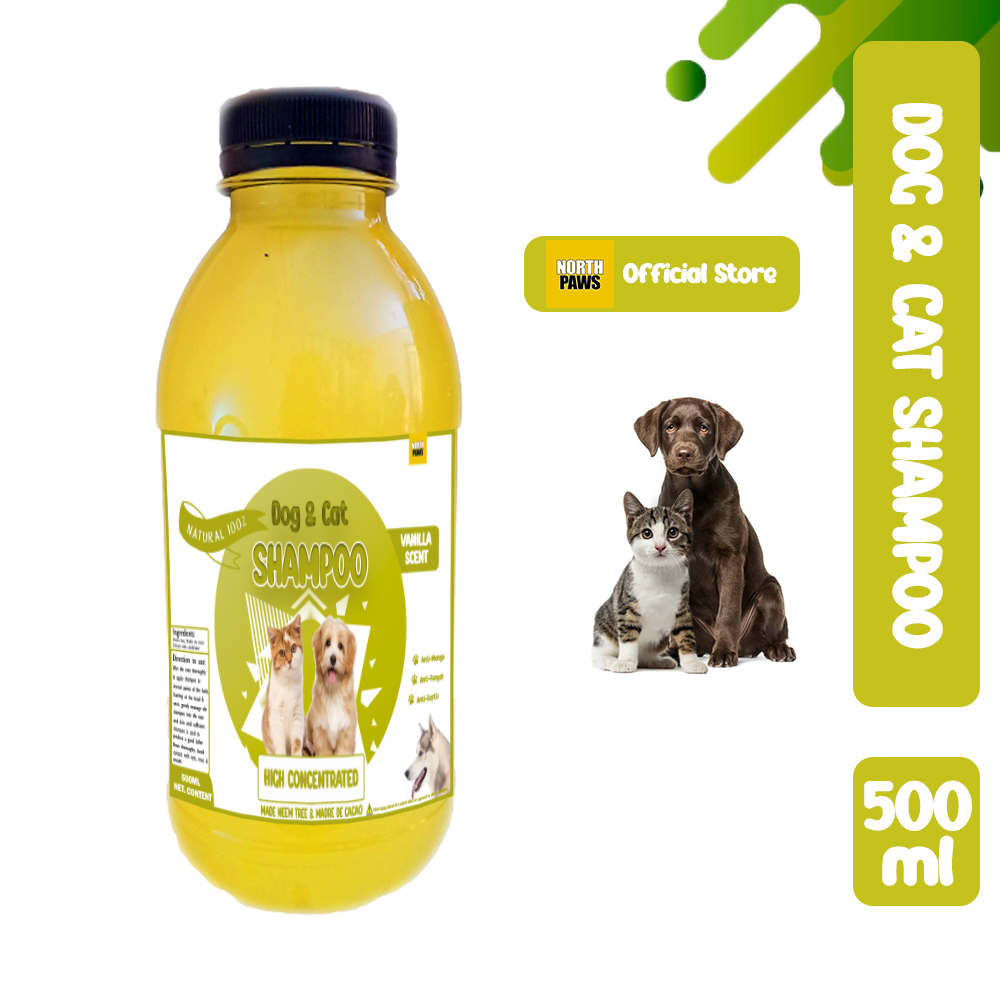 Northpaws 500ml Dog & Cat Shampoo made Neem tree & Madre de cacao